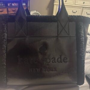 Kate Spade Large Jett Faux Shearling Tote